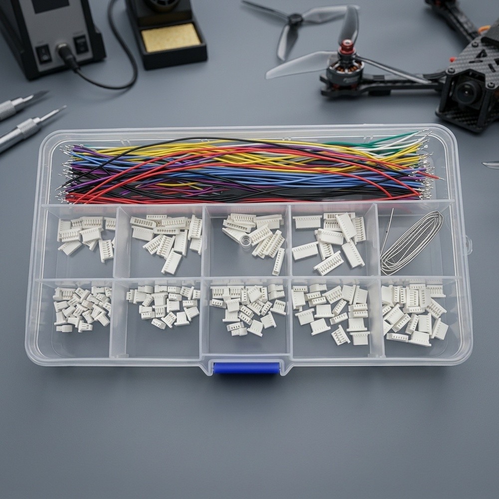 Fpv Drone Tool Kit - Kit d'assortiment de connecteurs SH 1,0